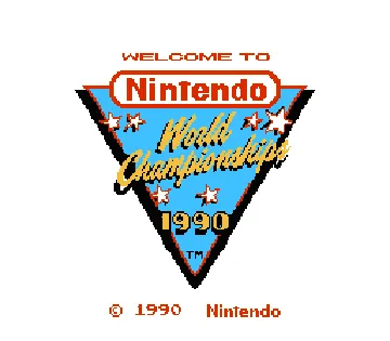 Nintendo World Championships 1990 (USA) (Competition Cart) screen shot title